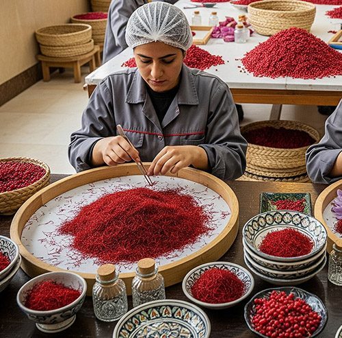 sahoora saffron factory2